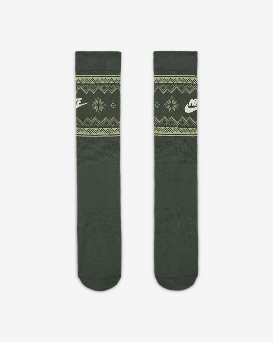 Nike Everyday Essentials Fair Isle Crew Socks 1 Pair Nike CA